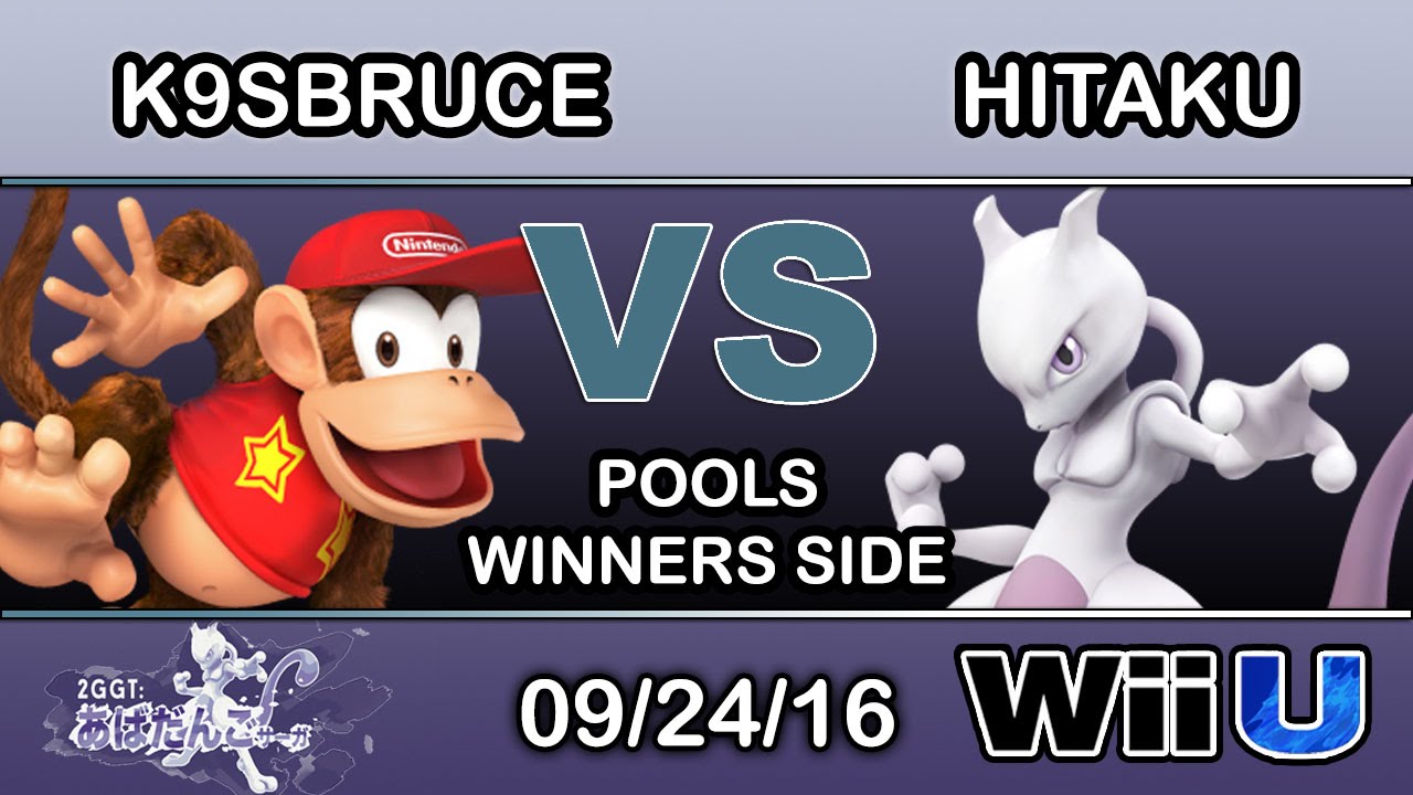 2GGT: Abadango Saga - Infamous | K9sBruce (Diddy Kong) Vs. SG | Hitaku (Mewtwo) Pools Winners