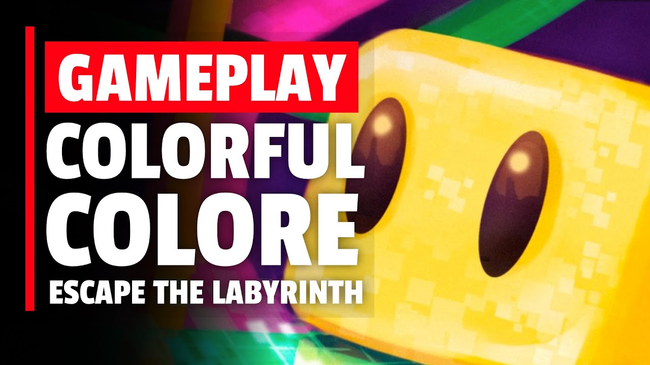 Colorful Colore Gameplay on the Nintendo Switch