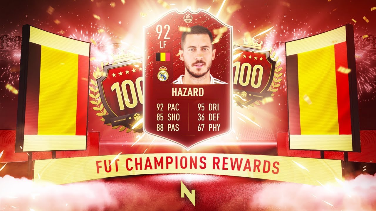 RED HAZARD PLAYER PICK! - TOP 100 FUT CHAMPS REWARDS - FIFA 20 Ultimate Team
