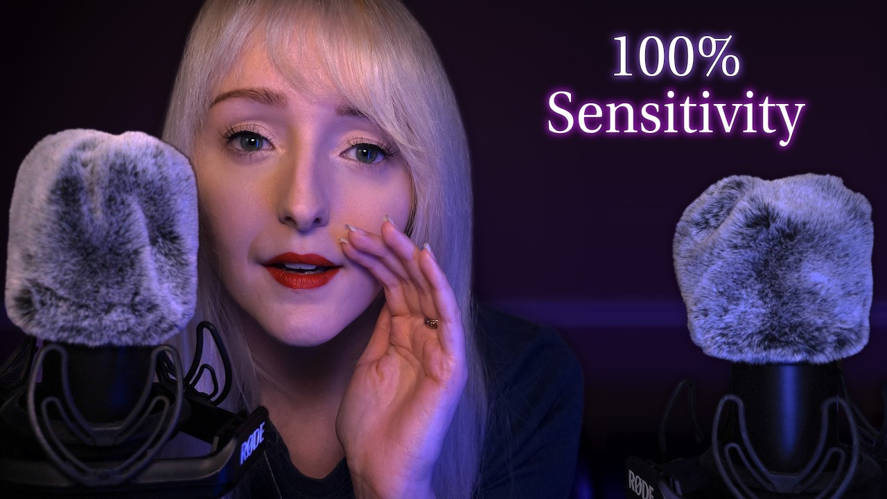 ASMR 100% Sensitivity Close Whispers | Eyes Closed For Sleep