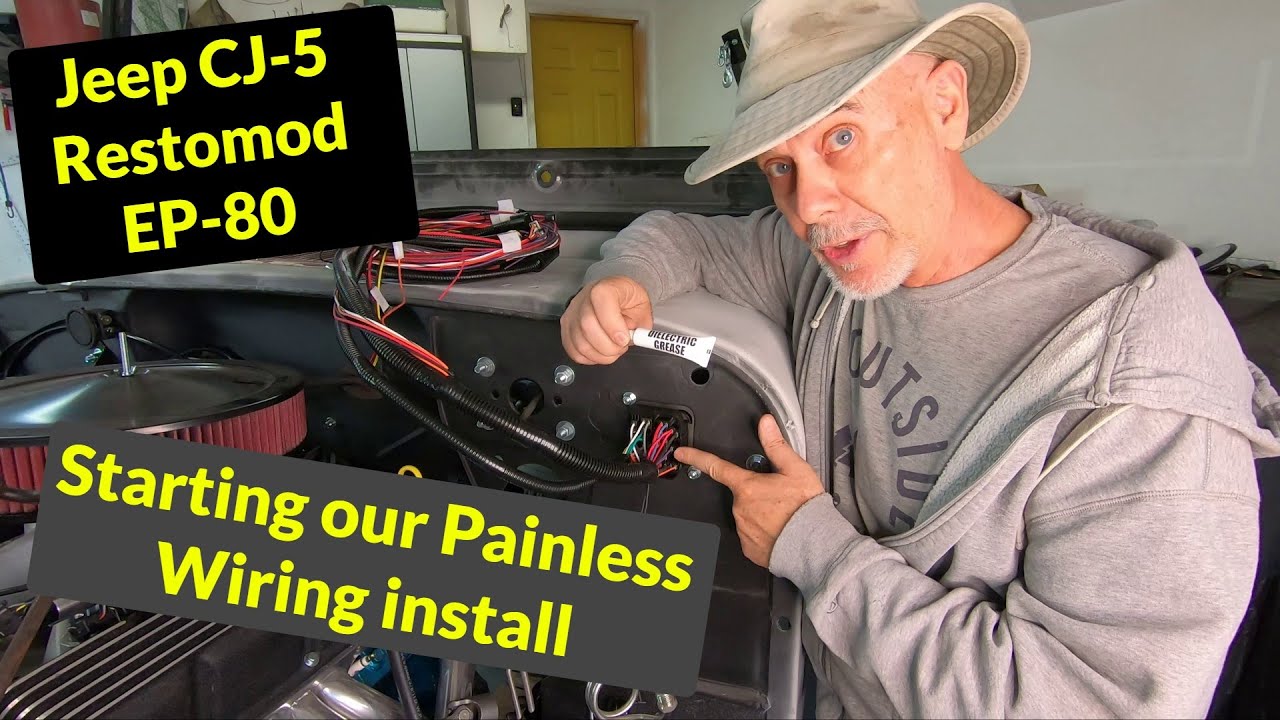 EP80 - Laying our our new Painless Wiring harness
