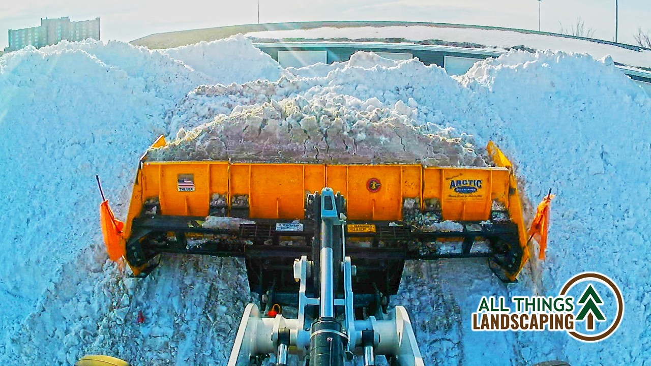Plowing Fargo Timelapse: 2 hrs in 4 mins.  #fargomoorhead #fargo #snowplowing #snowplow #moorhead