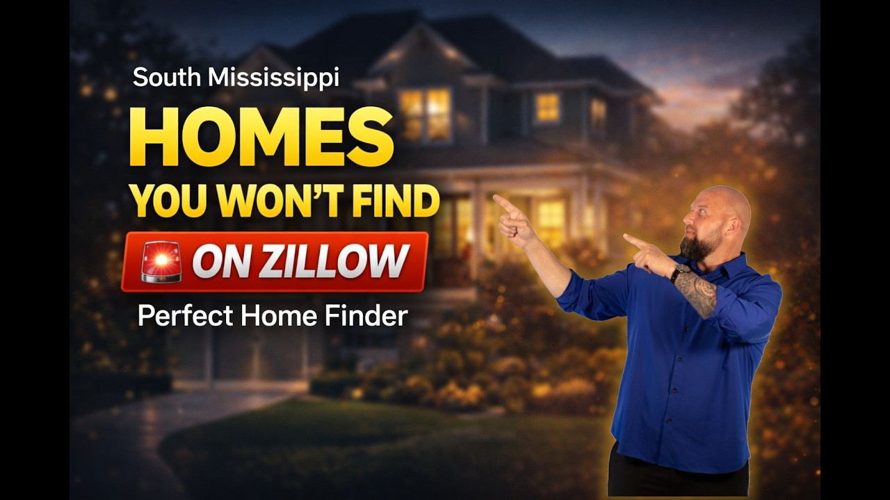 🏡 South Mississippi’s Perfect Home Finder - Discover SECRET Unlisted Homes For Sale!