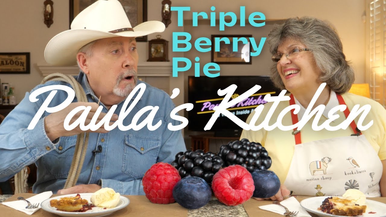 Fabulous Triple Berry Pie from Paula's Kitchen
