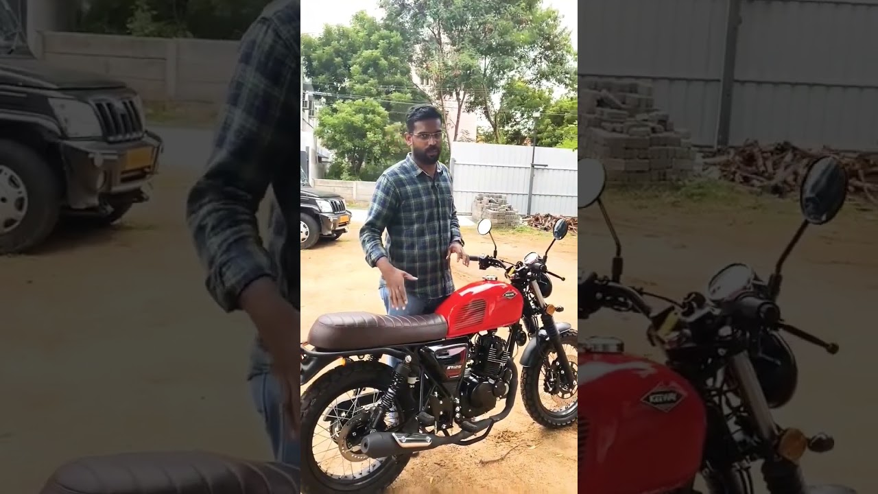 😇Keeway SR 125💥125cc Retro Bike🔥 Exhaust Sound 💨💨 #shorts Motorvibe Tamil