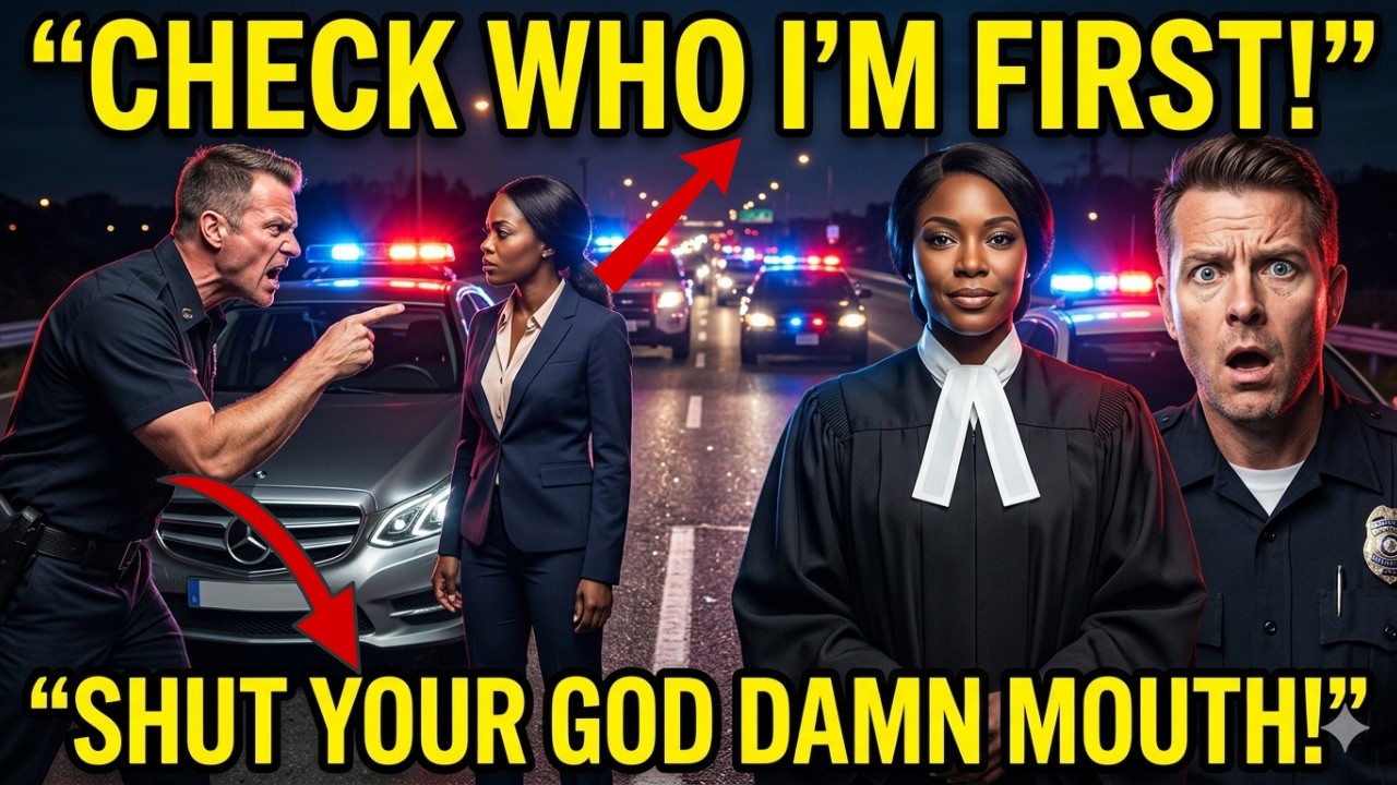 The Officer Arrested a Black Woman Driving a Mercedes—He Didn’t Know She Was the Judge in His Trial