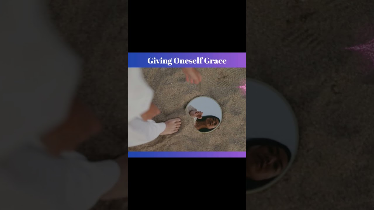 Giving yourself grace. Full video in the meditation playlist. #mindfullnesspractice #grace