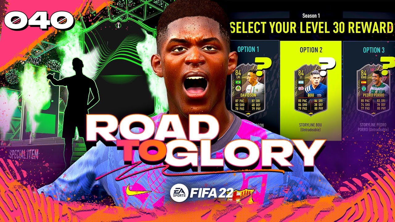 I chose my LEVEL 30 reward PLAYER!!! FIFA 22 Road to Glory #40