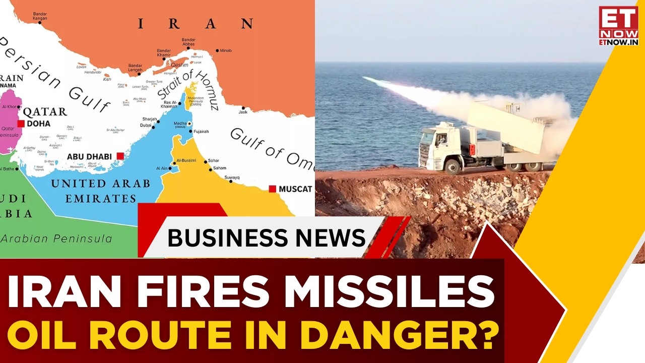 Major Escalation! Iran Conducts Military Drills At Strait Of Hormuz, Live Missiles Shot | ET Now