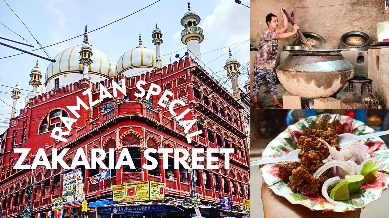 Zakaria Street Kolkata | Ramzan Special Recipe | Sufia's Haleem Making |Adam's Suta Kabab