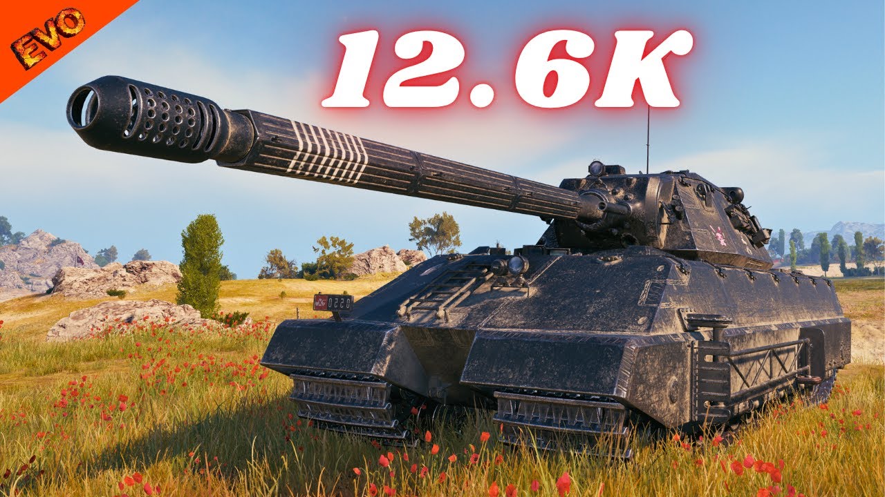 Taschenratte 12.6K Damage 5 Kills WoT Gameplay