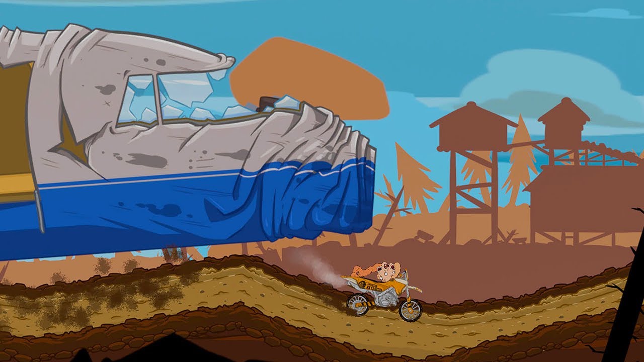 Struggling - Crashing Plane Boss Fight