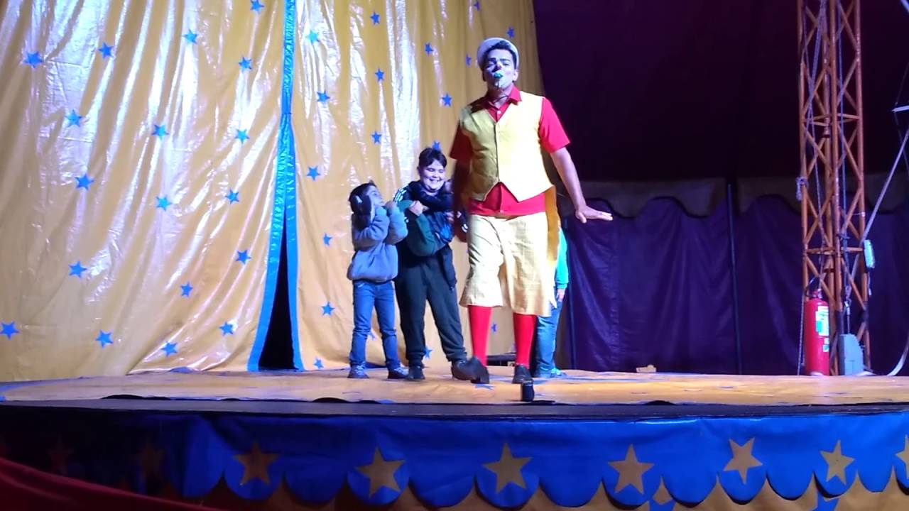 Renan no circo Pantanal
