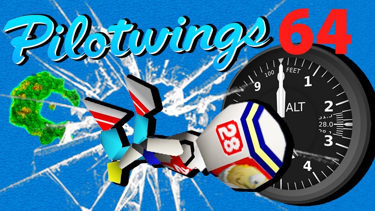 Messing Up Pilotwings 64 with Cheat Codes! | Reaching 10,000 Metres & 4000 km/h