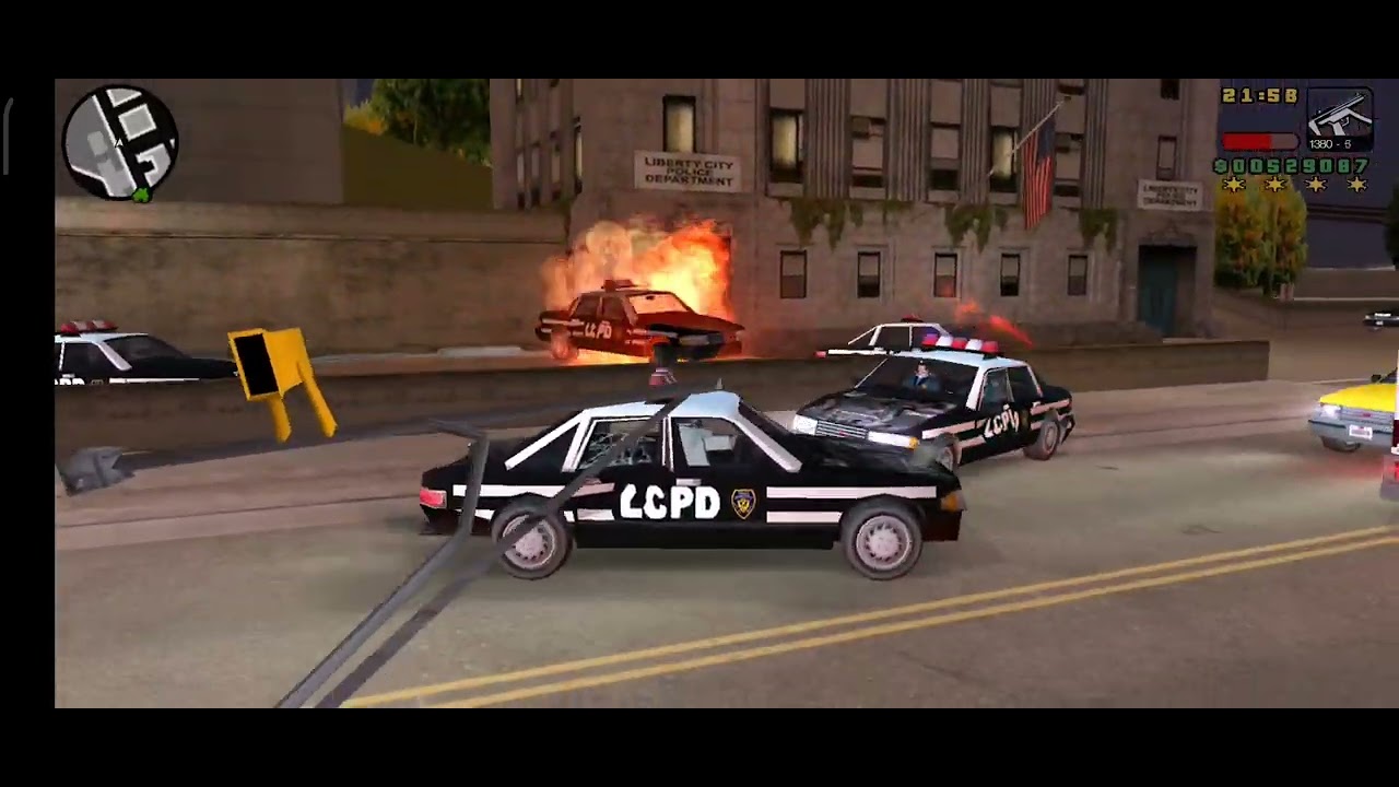POCO X5 PRO GAMEPLAY GTA LCS STEALING THE FBI CAR 💀🕴️PS4 CONTROLLER