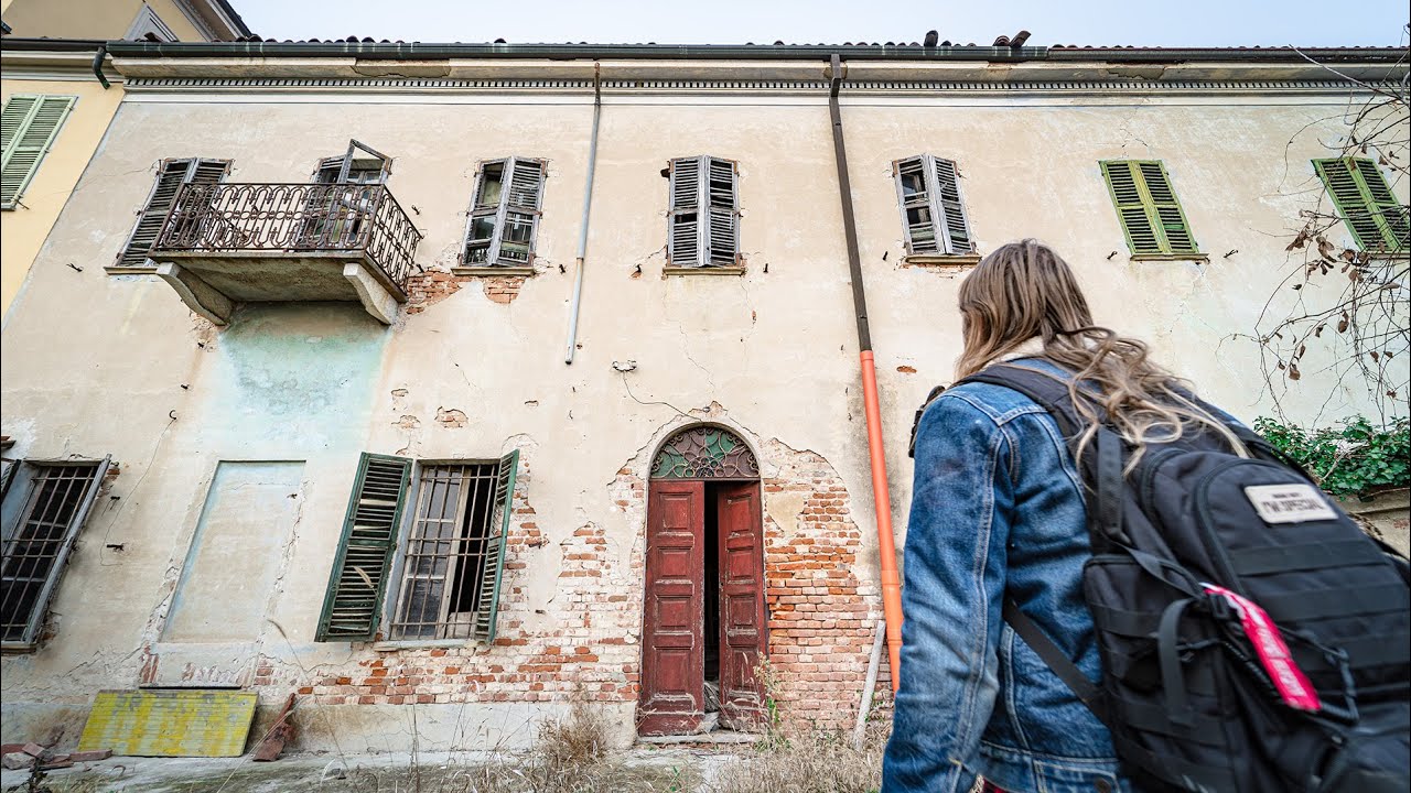 APERTA E ABBANDONATA DA OLTRE 30 ANNI, VILLA STORICA IN CENTRO CITTÀ CHE NESSUNO VEDE