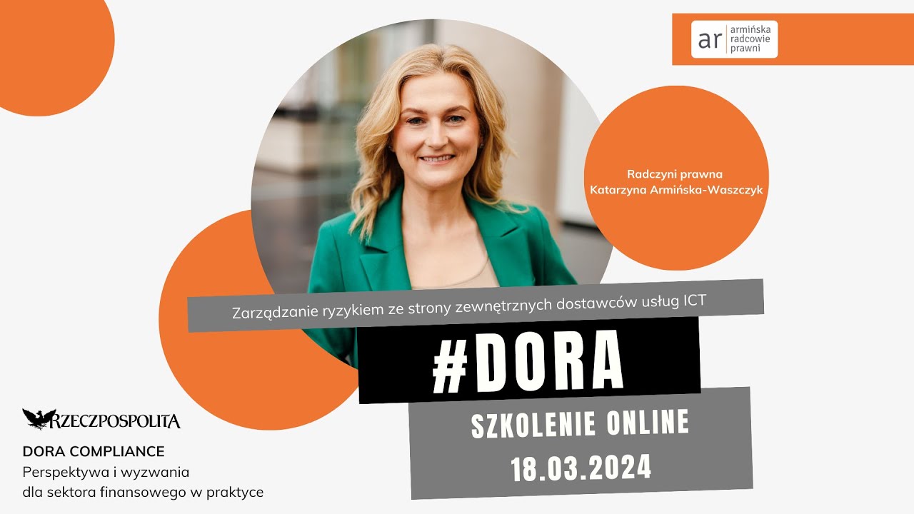 #DORA II Co to są usługi ICT? II Usługi ICT wspierające krytyczne lub istotne funkcje