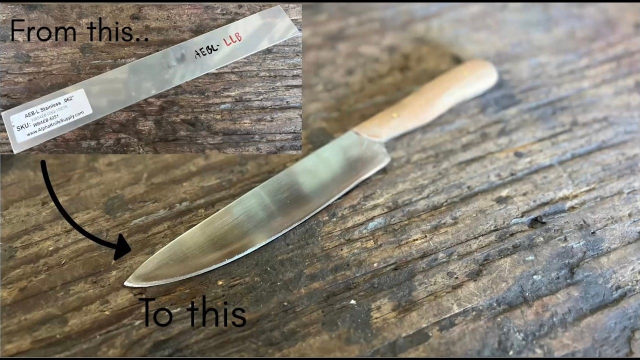 Making My First Kitchen Knife!