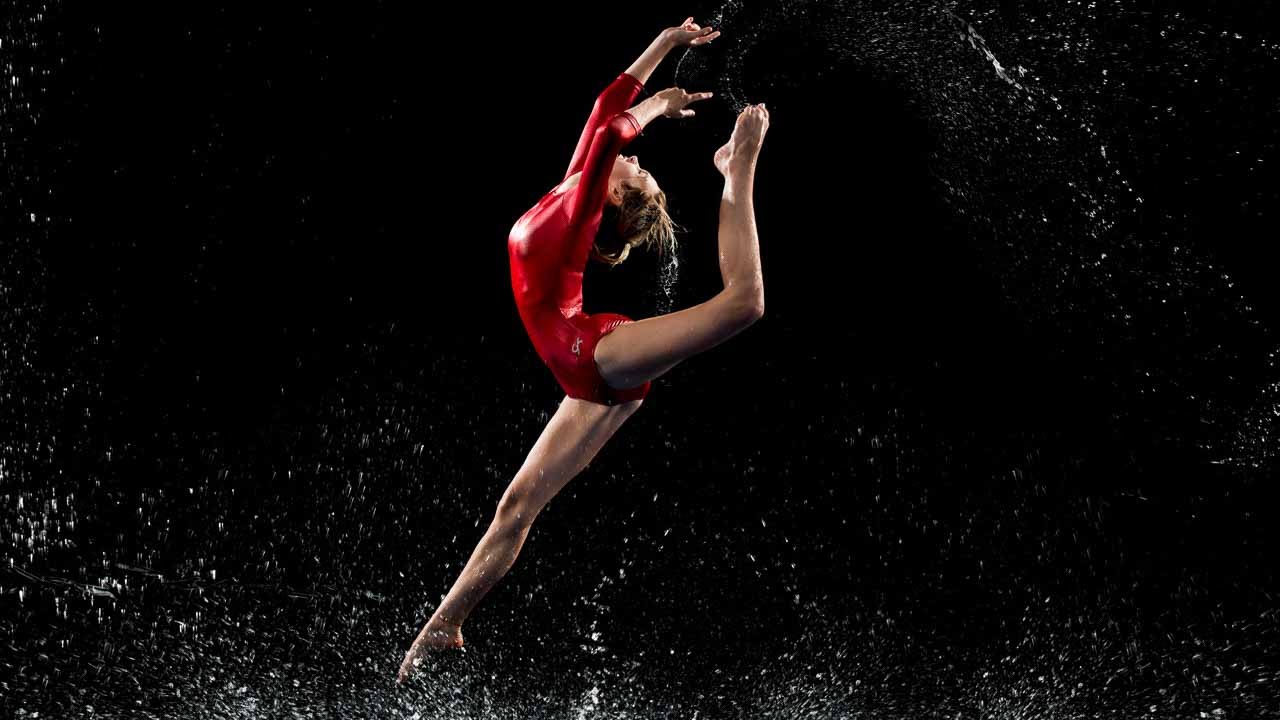 Une gymnaste n'abandonne jamais.