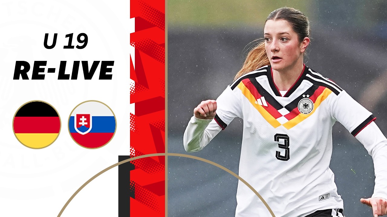 RE-LIVE | Deutschland - Slowakei | U 19 EM-Qualifikation der Frauen