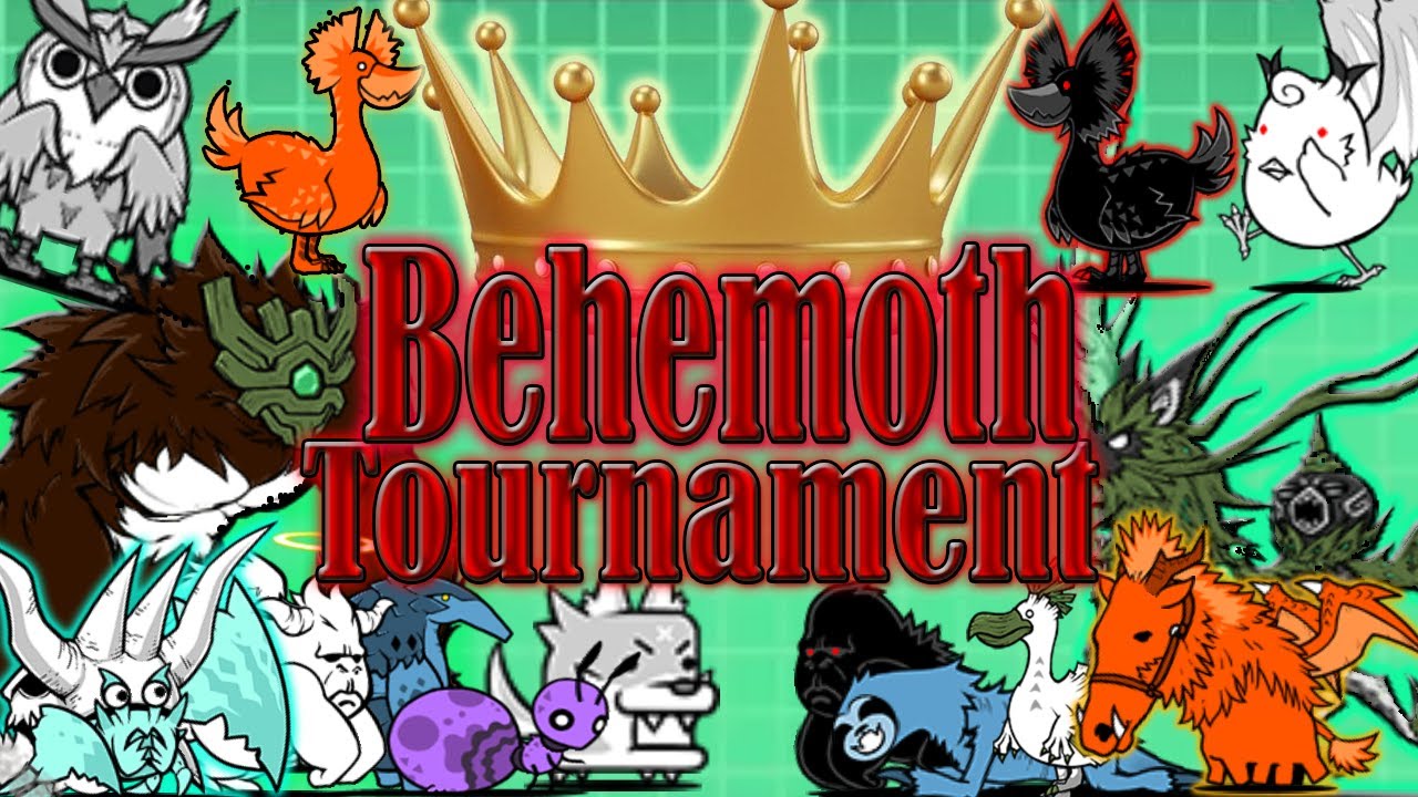 The Battle Cats - The Behemoth Tournament (Who is the strongest Behemoth trait enemy?)