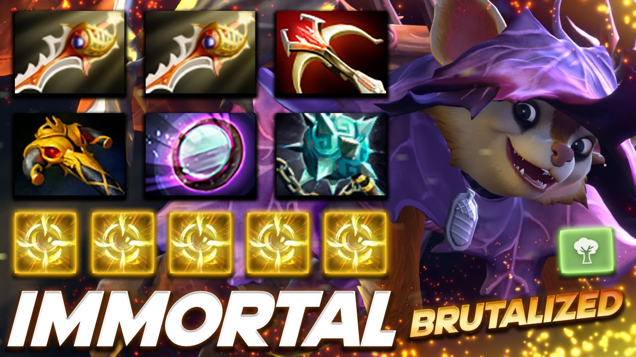 Hoodwink Immortal Brutal Squirrel - Dota 2 Pro Gameplay [Watch & Learn]