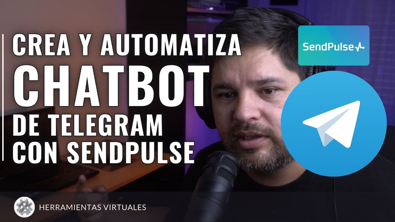 Crea y Automatiza tu Chatbot de Telegram con SendPulse