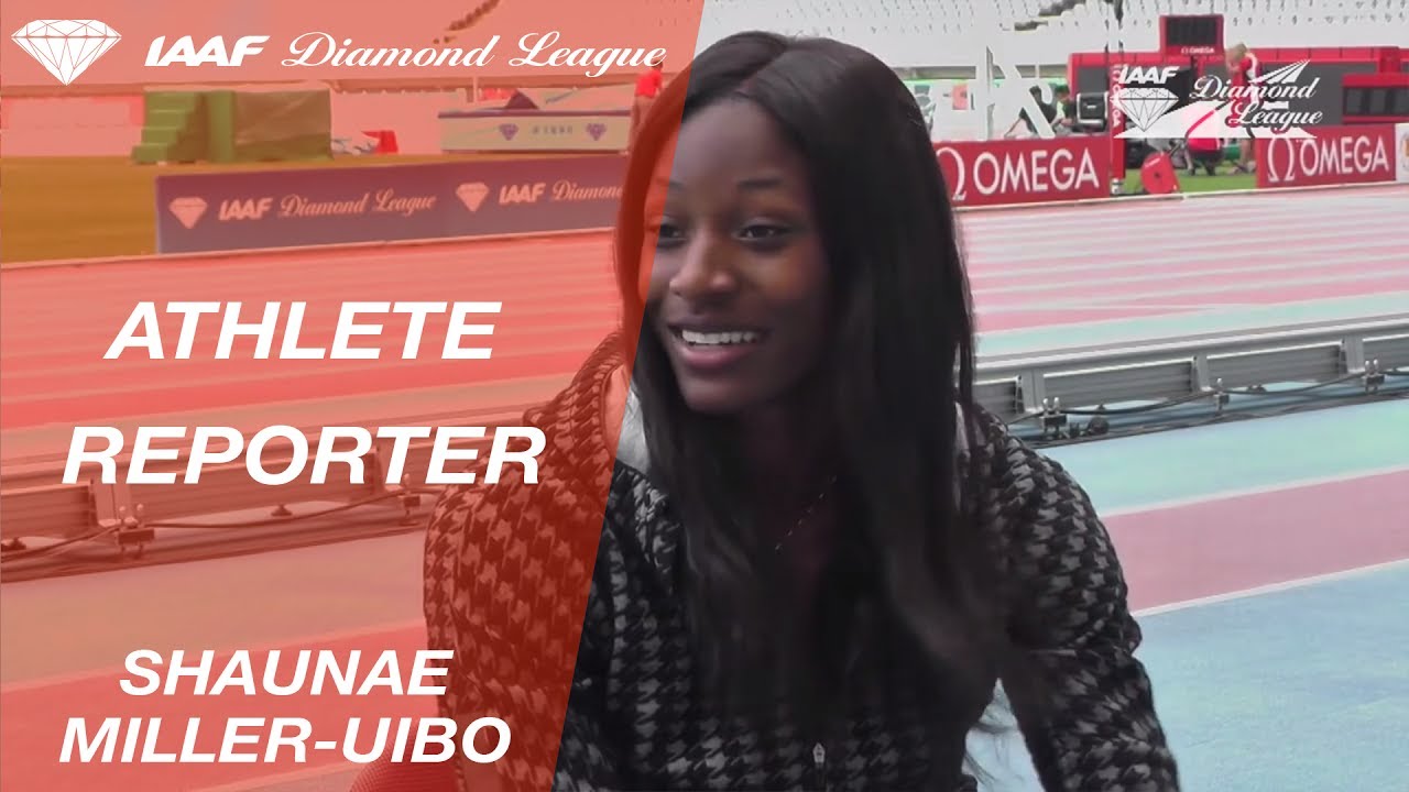 Athlete Reporter Shanghai: Omar McLeod quizzes Shaunae Miller-Uibo