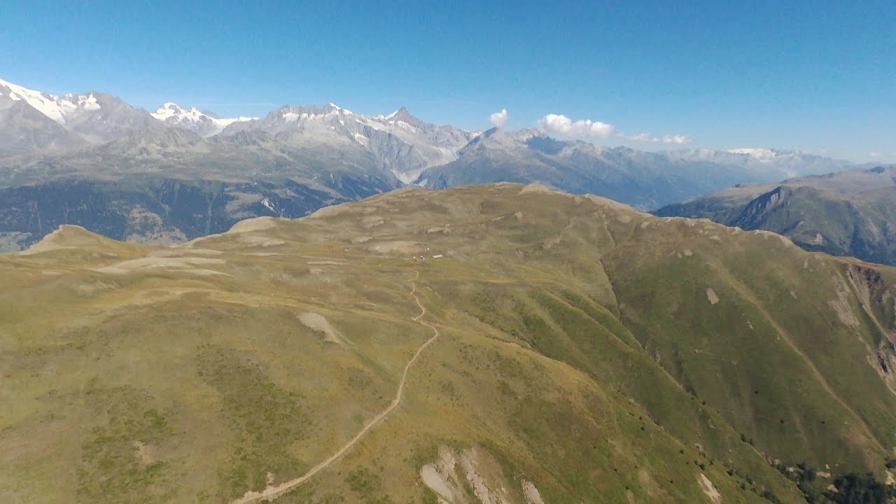 Rundflug in der Region Furggen / Grengiols