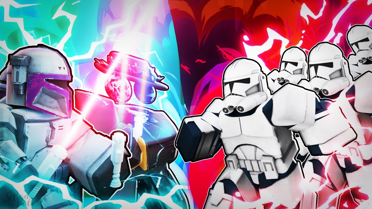 Сеем хаос в игре Roblox STAR WARS BORDER