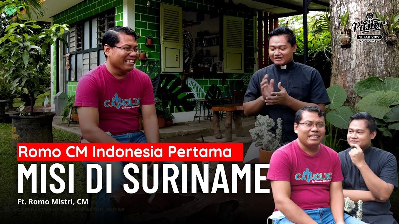 ROMO CM INDONESIA PERTAMA MISI DI SURINAME - Eksklusif di Cafe Pastor