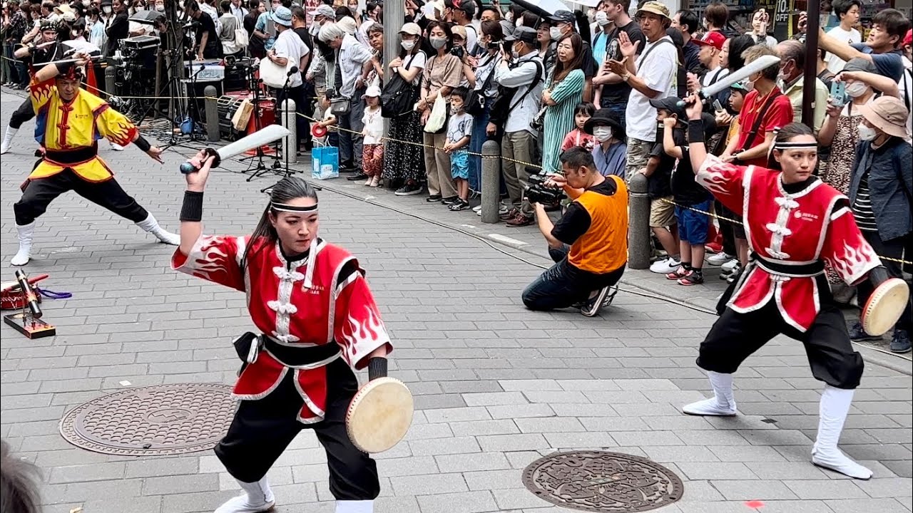 【池袋めんそ〜れ祭り2023】琉球舞団 昇龍祭太鼓　2023年5月28日（日）