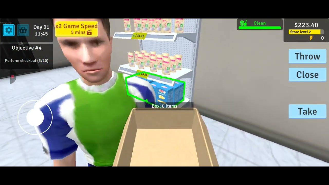 Manage Supermarket Simulator Gameplay #1 (Snapdragon 680)