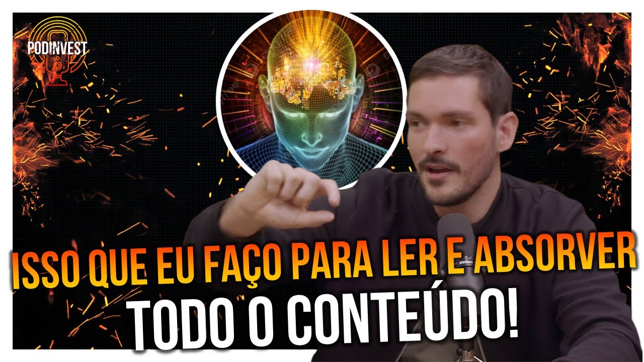 BRUNO PERINI: DOMINE AS TÉCNICAS DE LEITURA PARA LER MELHOR HOJE! | Cortes PodInvest