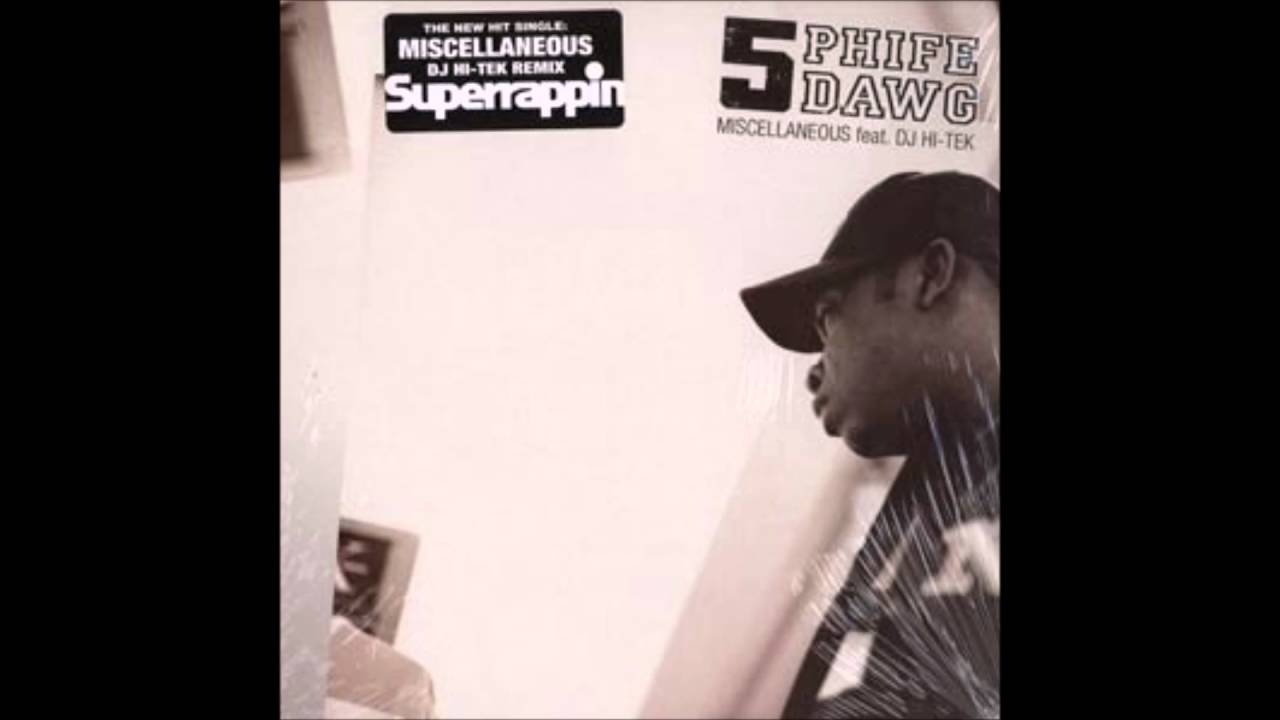 Phife Dawg - miscellaneous ( Dj Hi Tek Luv Boat Mix )
