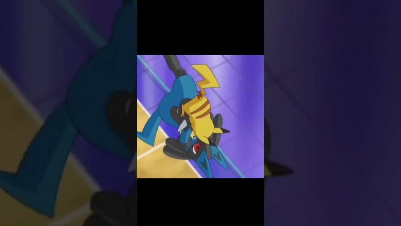 Ash vs Cameron || Unova league full battle || Pikachu vs lucario #pokemon #pokemonfan #pikachu