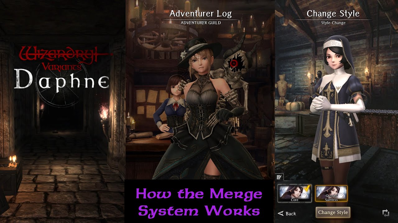 Merging: How to Merge and What the Benefits Are — Wizardry Variants Daphne ウィザードリィ ヴァリアンツ ダフネ