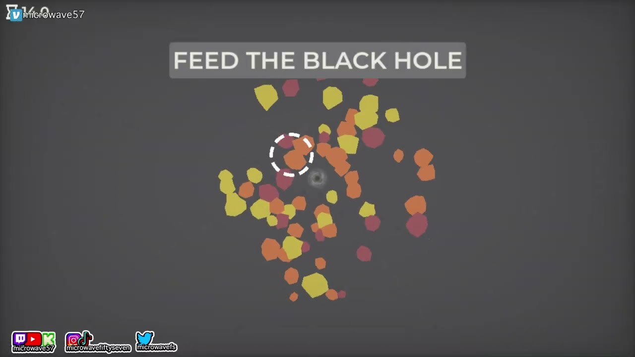 A Game About Feeding a Black Hole Gameplay