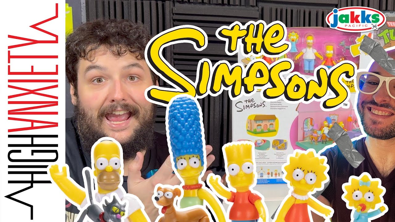 Ty's Birthday Present!!!  Simpsons Diorama from Jakk's Pacific
