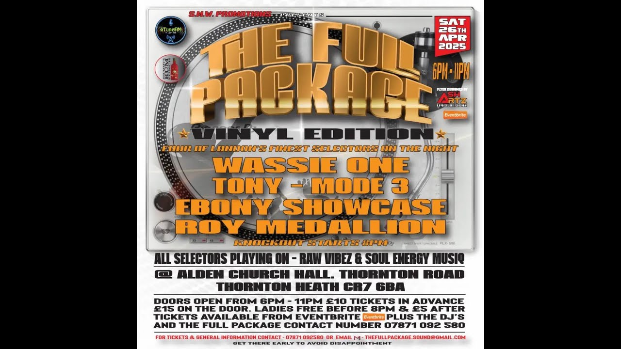 The Full Package ,Vinyl edition, Wassie one, Ebony showcase ,Mode 3, Roy Medallion, Early Warm