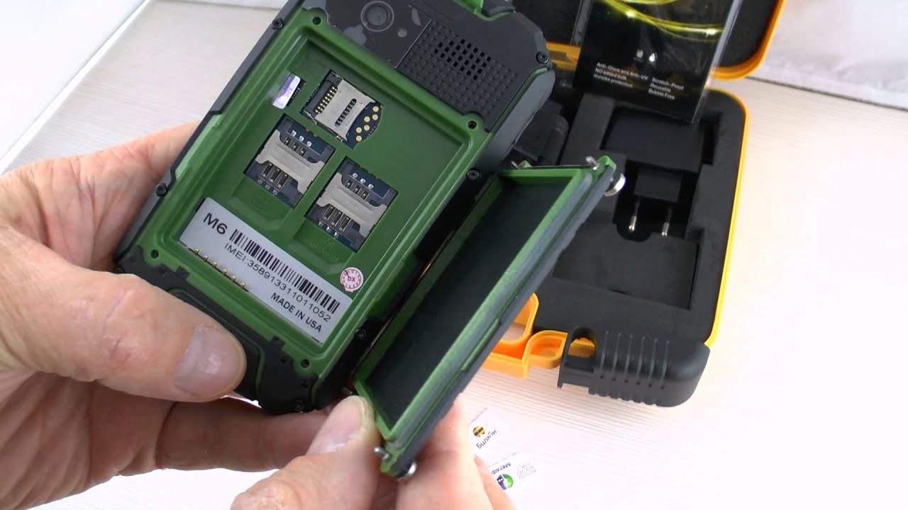 Snopow M6 North Face rugged smartphone. www.china-tel.ru