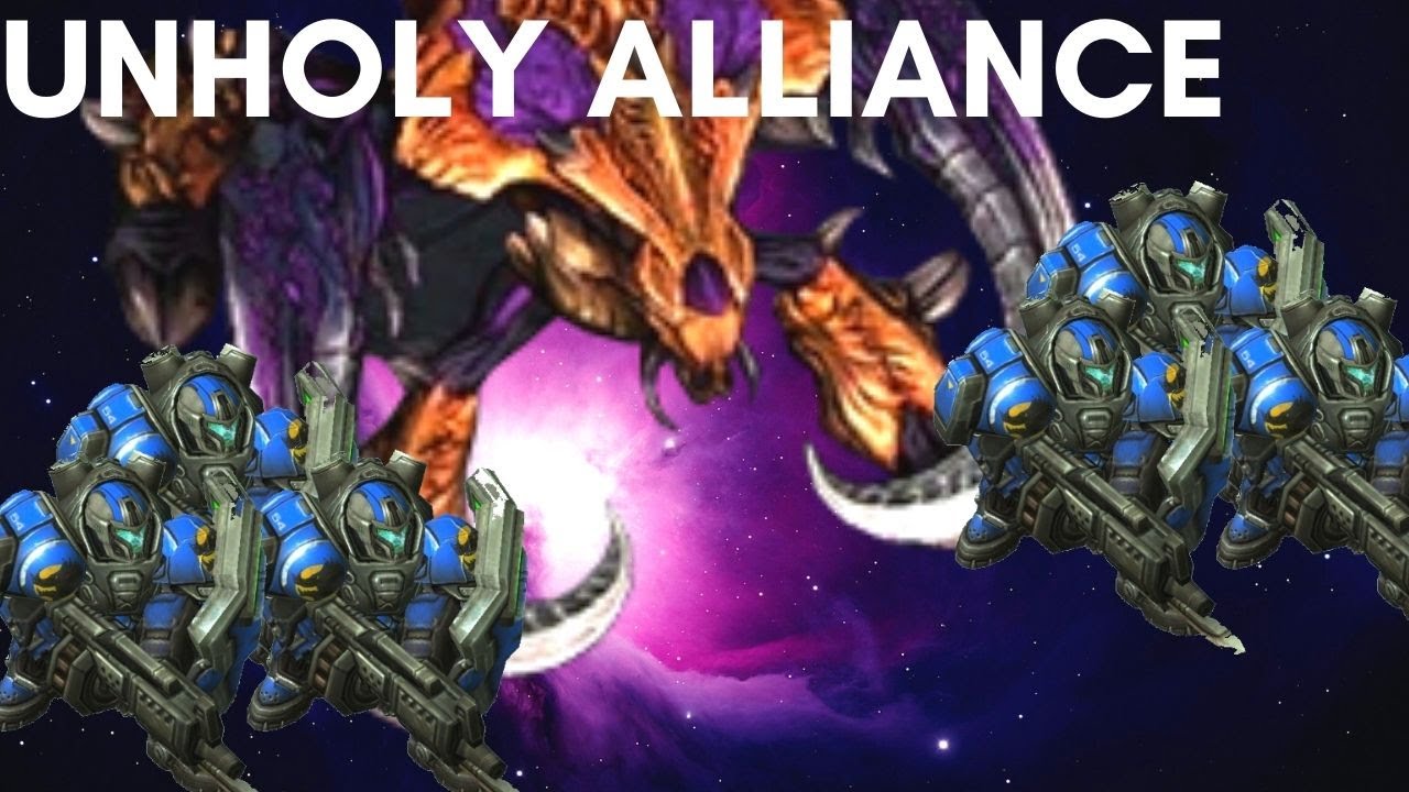 ULTRAS WITH MARINE QUEEN SUPPORT - Kerrigan Weekly Brawl [Starcraft 2 Direct Strike]