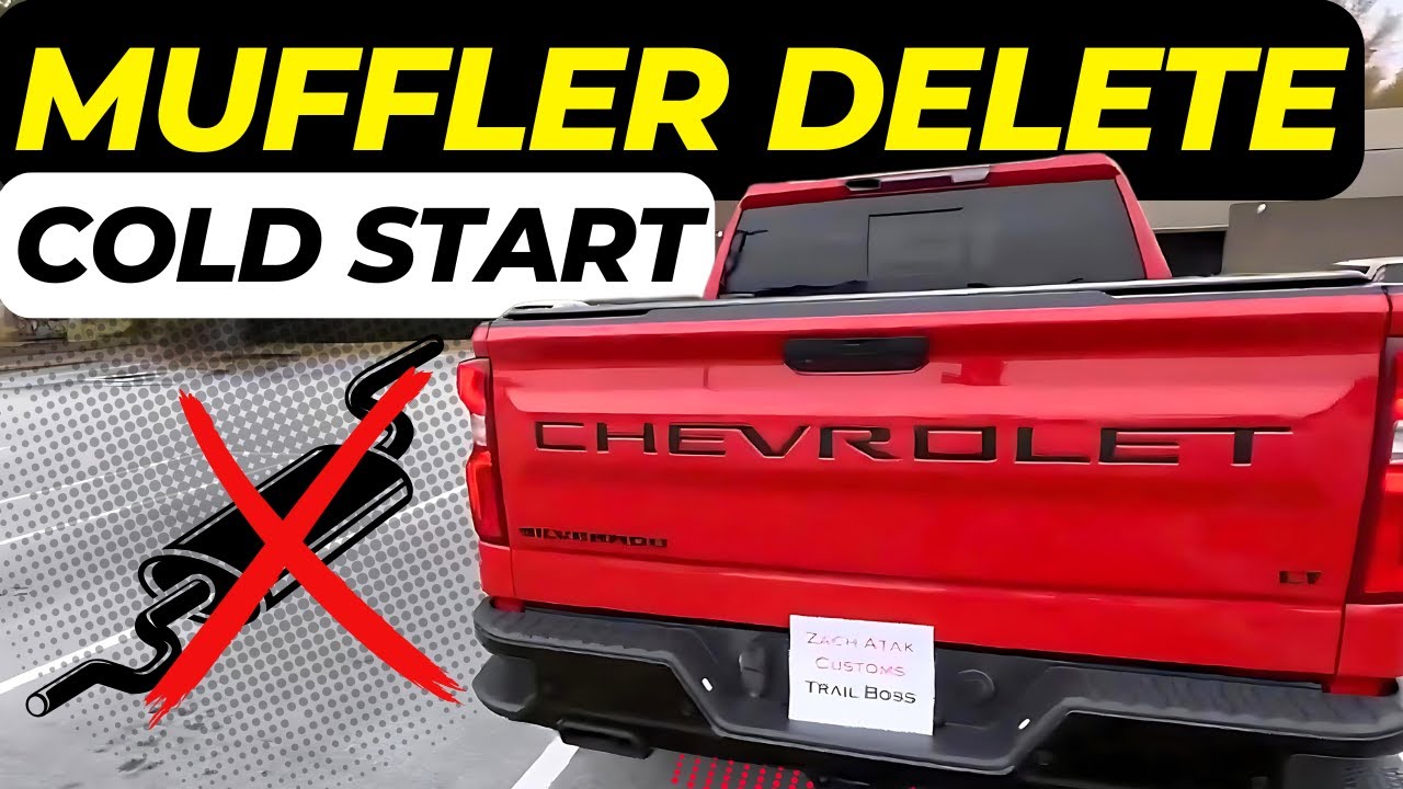 Muffler Delete Silverado 5.3 Trail Boss | Great Sound for $50!