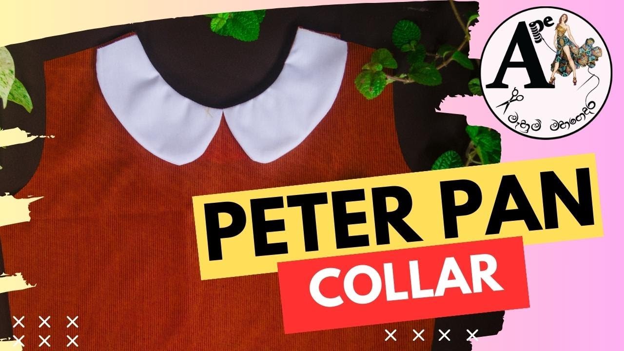 Peter Pan Collar Cutting And Stitching Easy 👌 /Ape Mahum Mahagedara