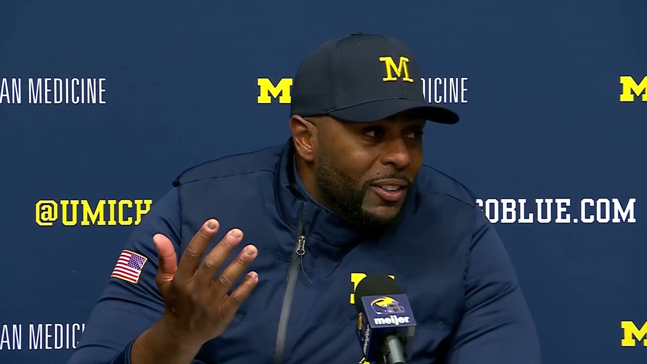 Football Postgame Press Conference: Sherrone Moore (vs. Purdue)