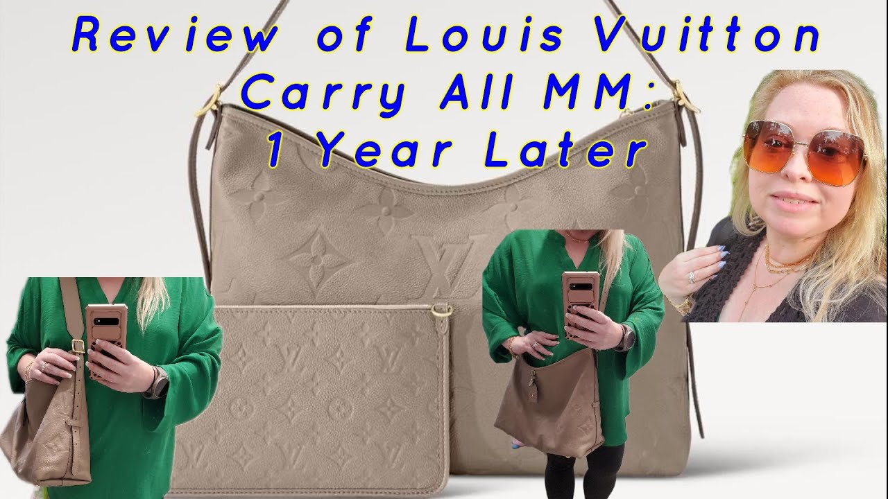Louis Vuitton's Carry All MM  |  Is it better than the LV Neverfull?  |  MOD Shots Included!