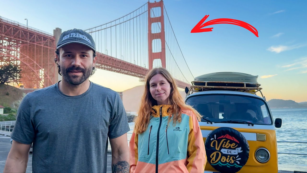 A ponte de San Francisco nos levou de volta a Floripa