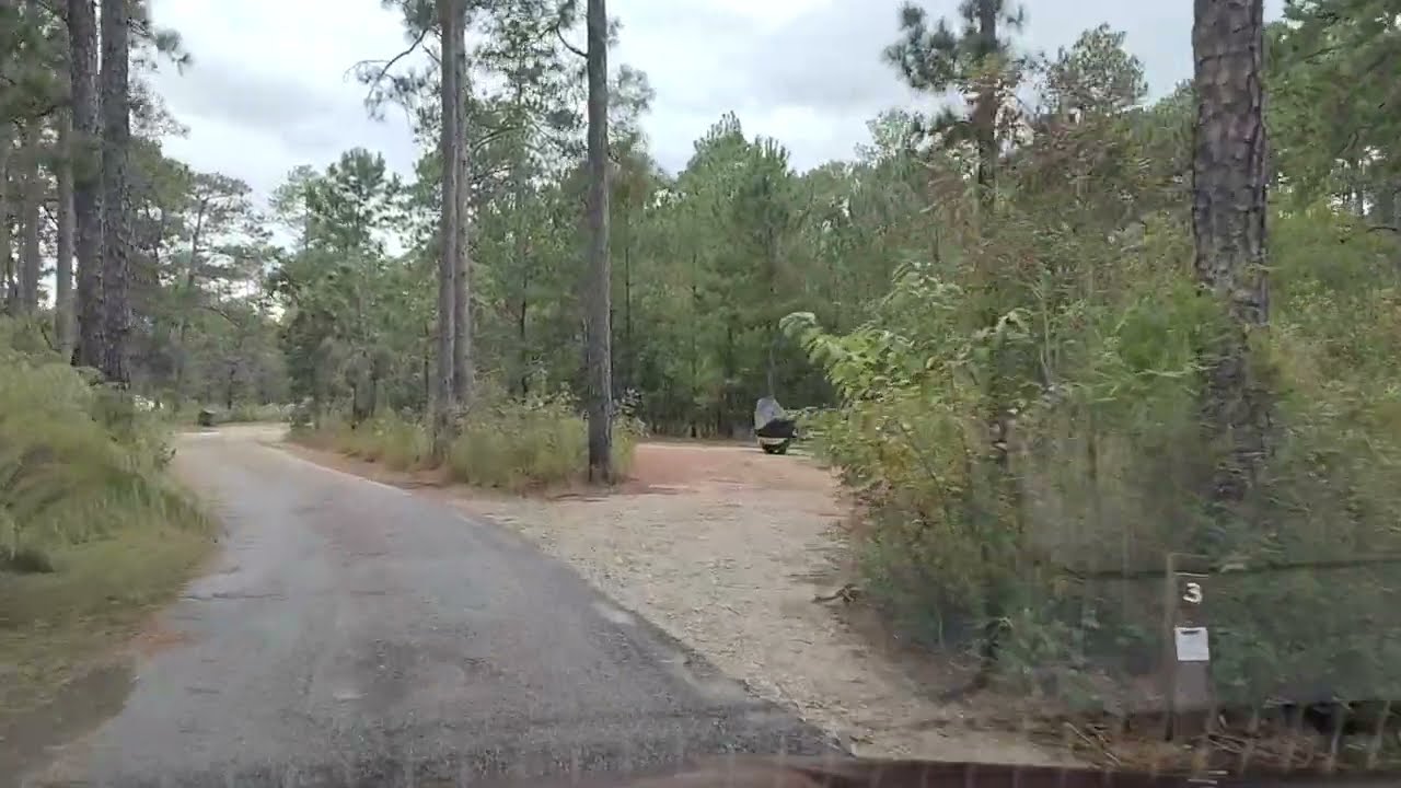 Jones Lake State Park Campground - Elizabethtown NC A++++++ part 1