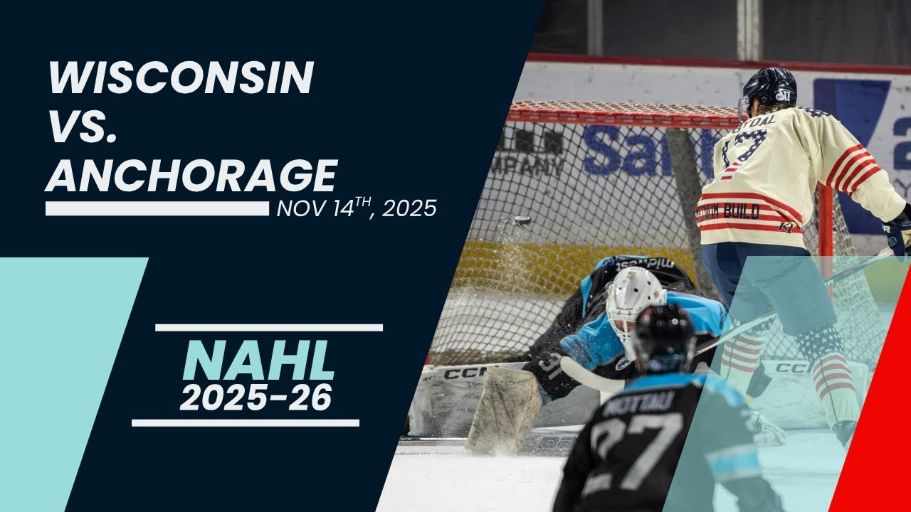 Game Recap: (11/14/25) Wisconsin Windigo vs. Anchorage Wolverines - NAHL 2025-26 Season