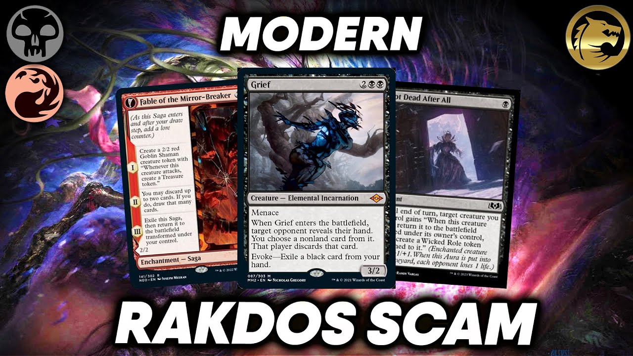 💀🔥 RIP APART COMBO DECKS! Rakdos Scam | MTG Modern Deck